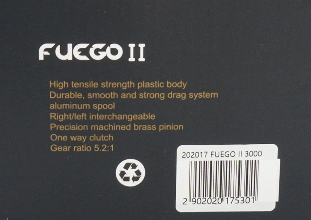 Катушка Caiman Fuego II 3000