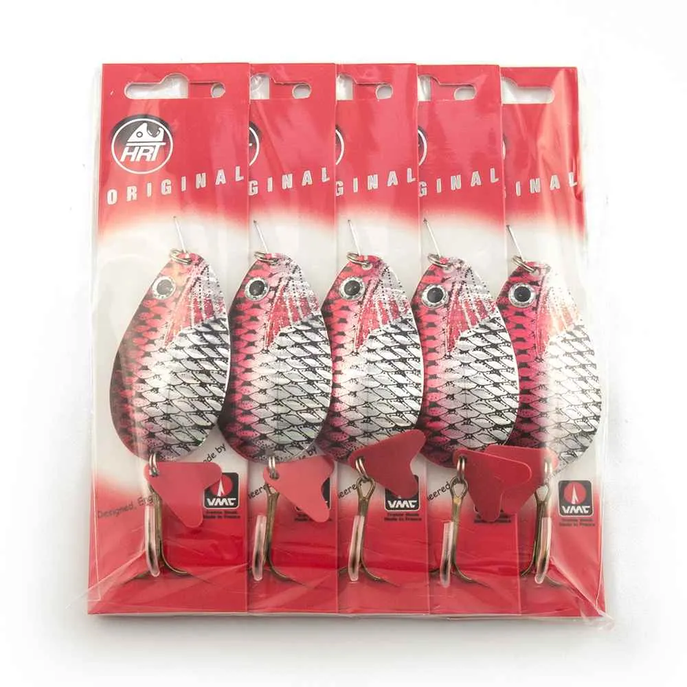 Блесна колеблющаяся HRT(Польша) Kalewa Натуралка розовая 28гр