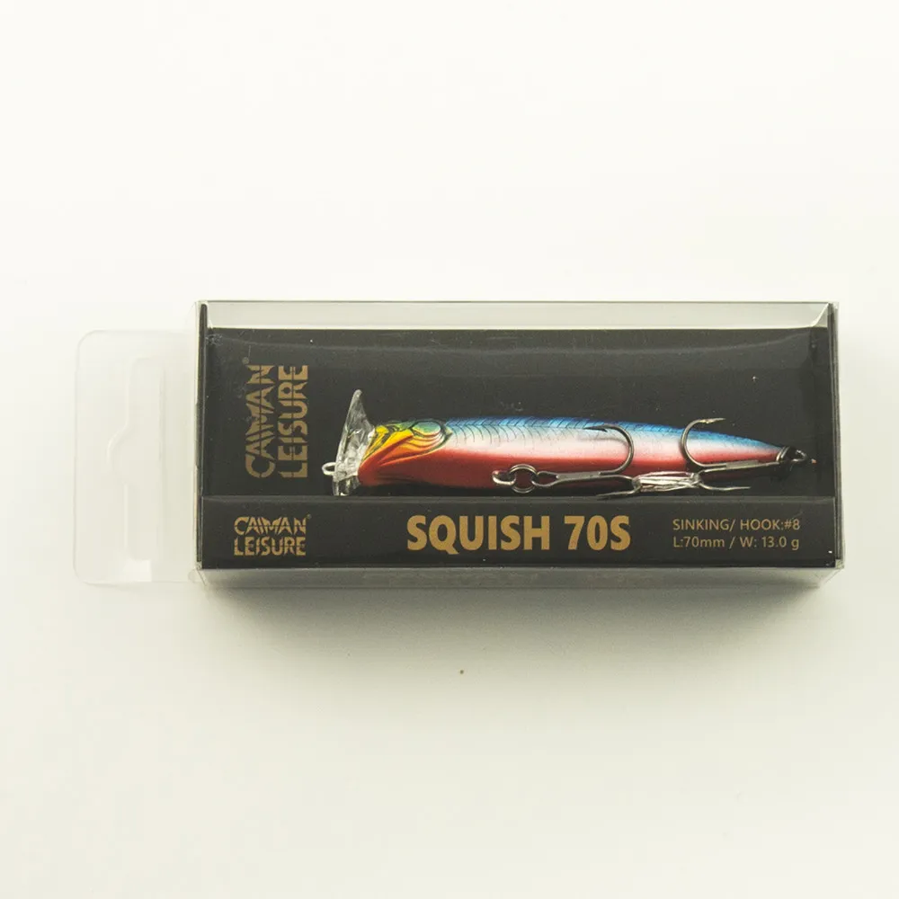 Воблер Caiman Squish 70S 13g sinking цвет СA02