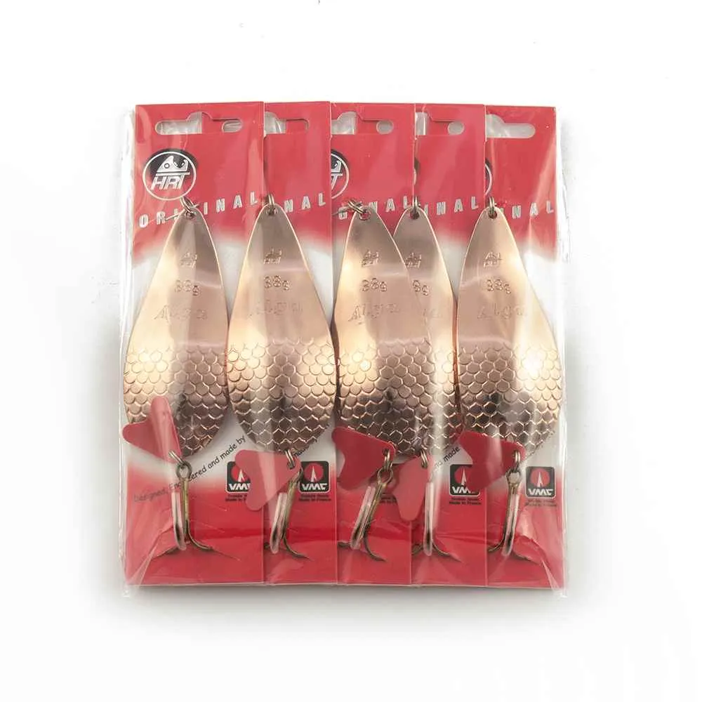 Блесна колеблющаяся HRT(Польша) Alga Медь 38гр