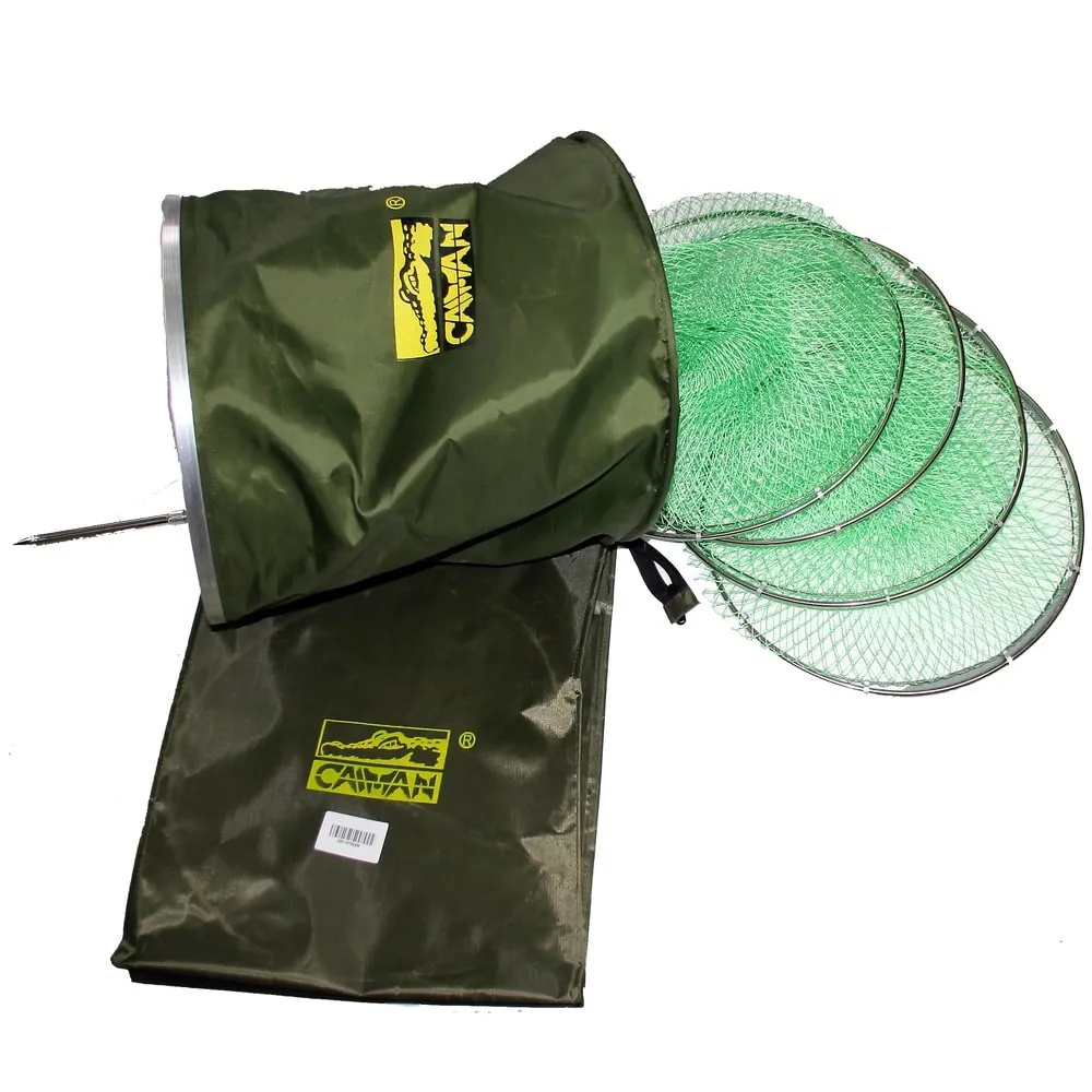 Садок Caiman круглый капрон мет.кол d40 3м 179757