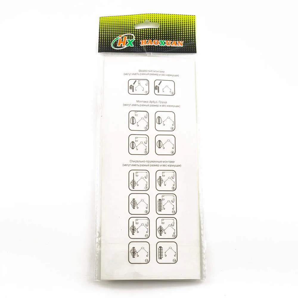 Антизакручиватель Palomino с поводками с крючками #8 10/50