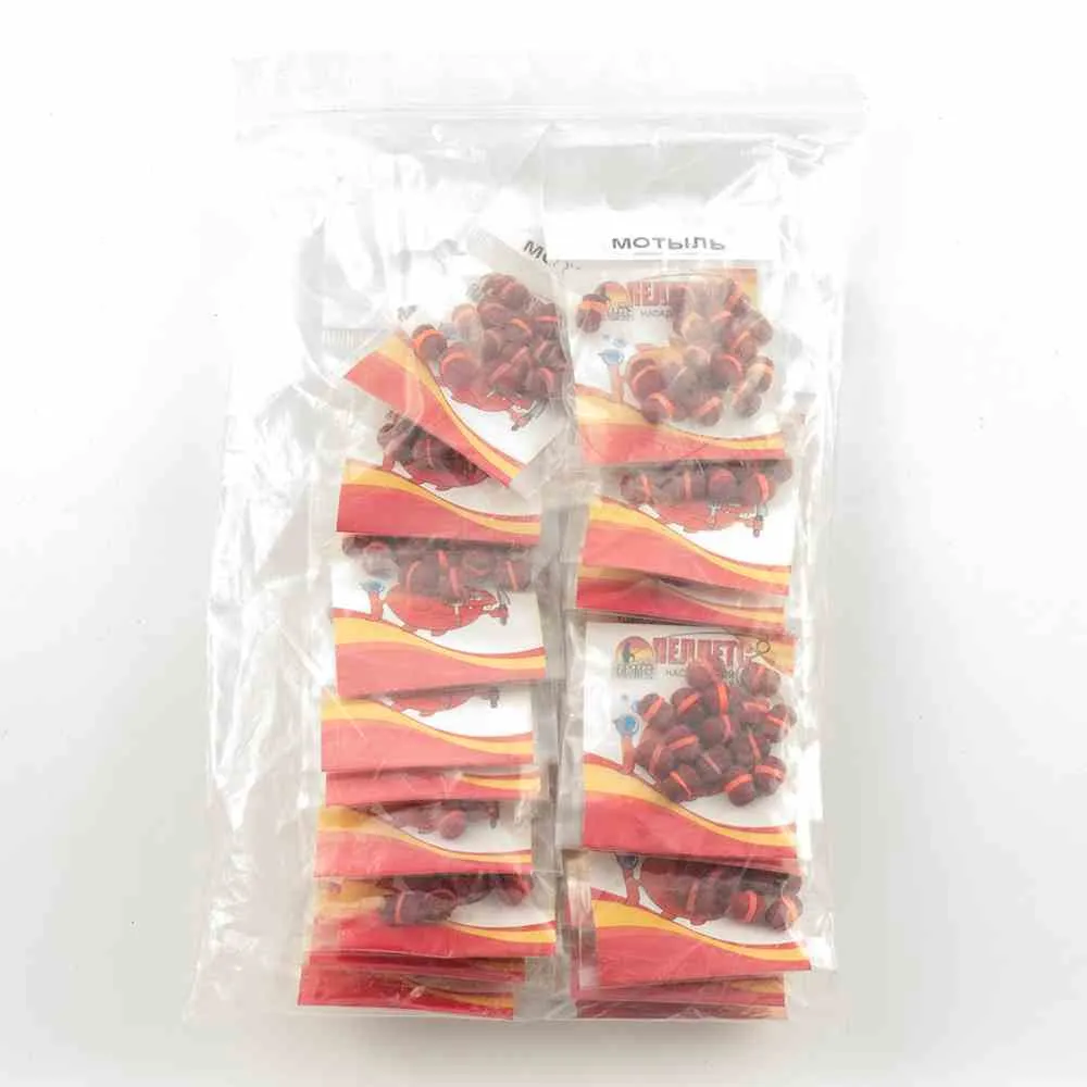 Пеллетс насадочный "Мечта рыболова" Мотыль (20шт в упак)