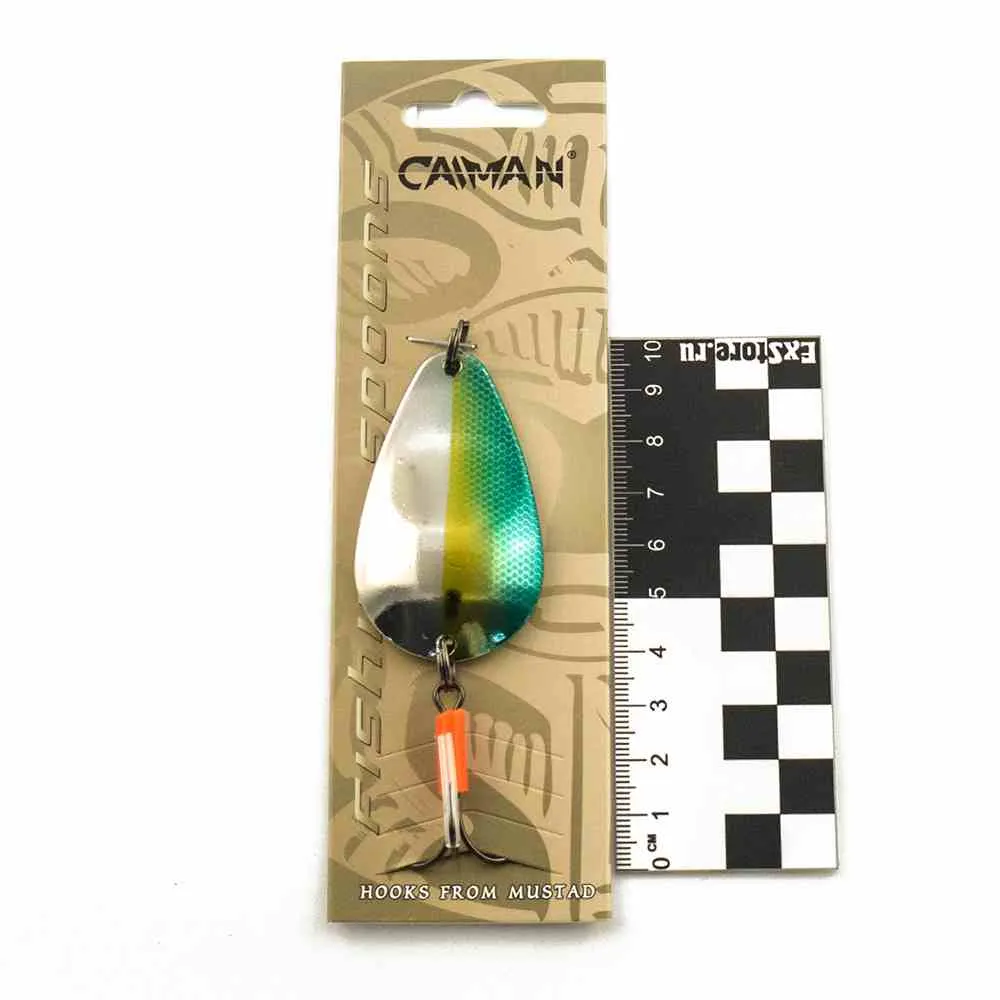 Блесна колеблющаяся Caiman Mistress 28гр 6см цвет CN12 (5шт в упак.)