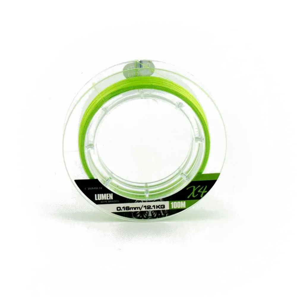 Шнур Caiman Lumen 100м 0,16мм зеленый