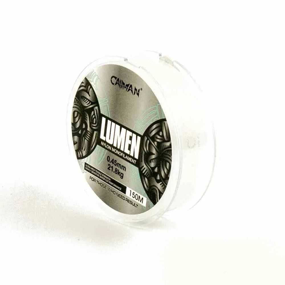 Леска Caiman Lumen 150м 0,45 мм прозрачная