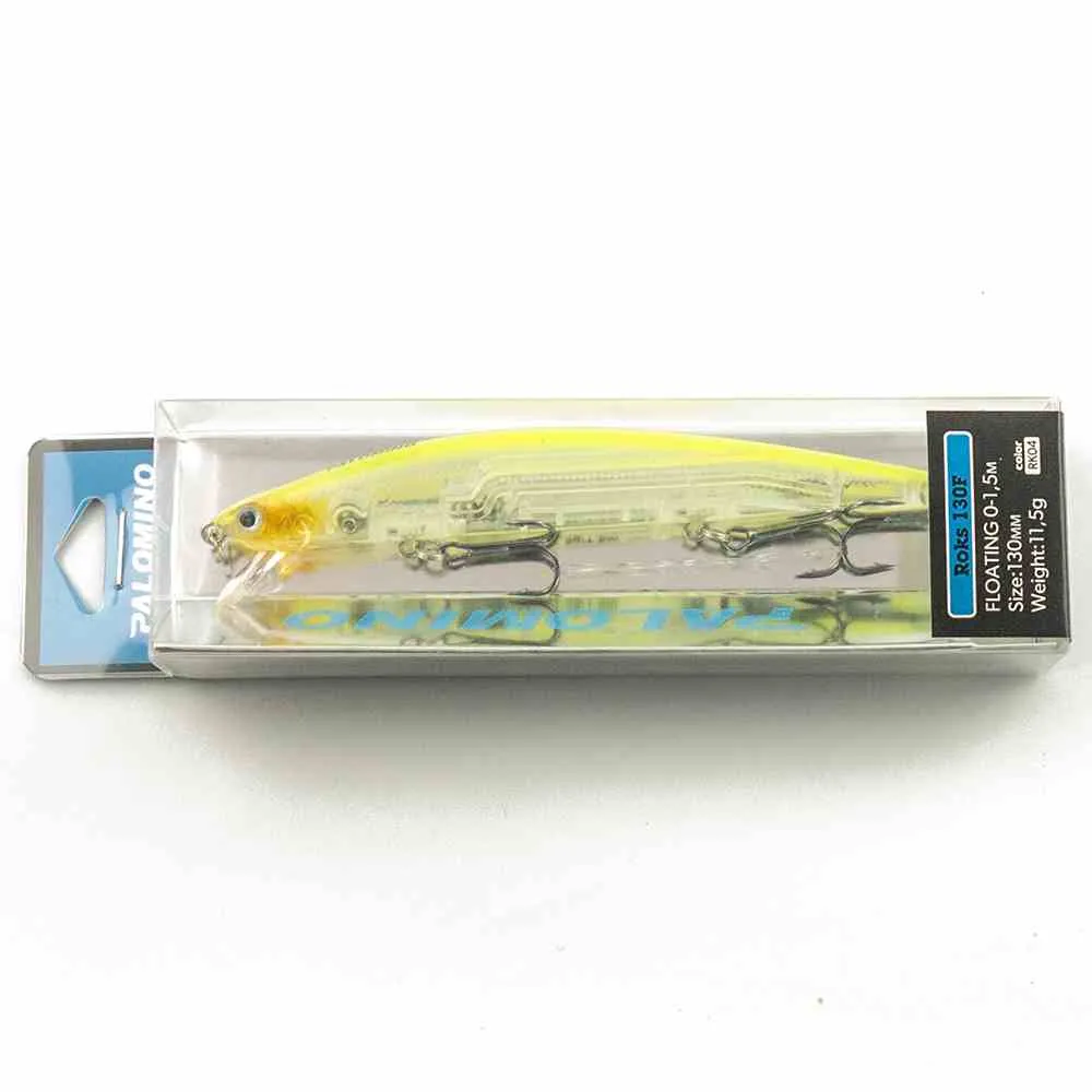 Воблер Palomino Roks 130F 11,5гр 0-1,5м цвет 4