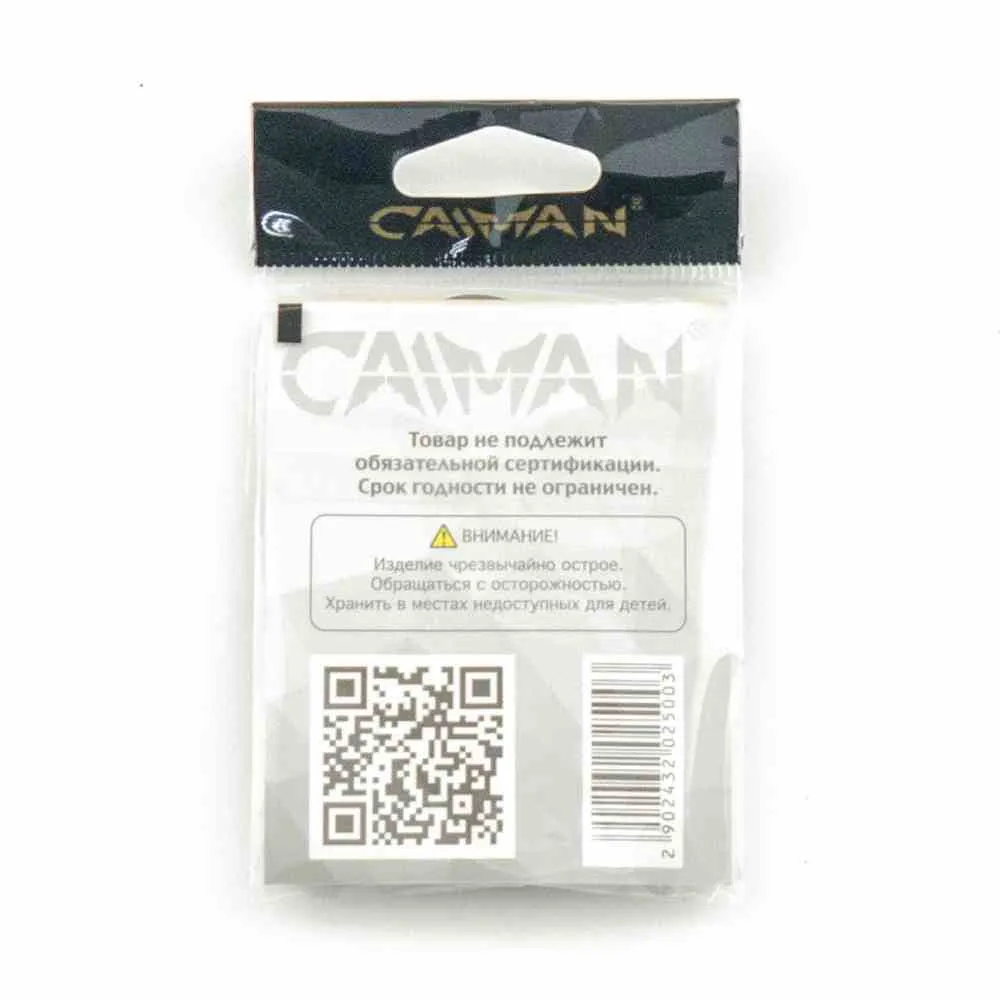 Крючки офсетные Caiman EWG Teflon №5/0 41901