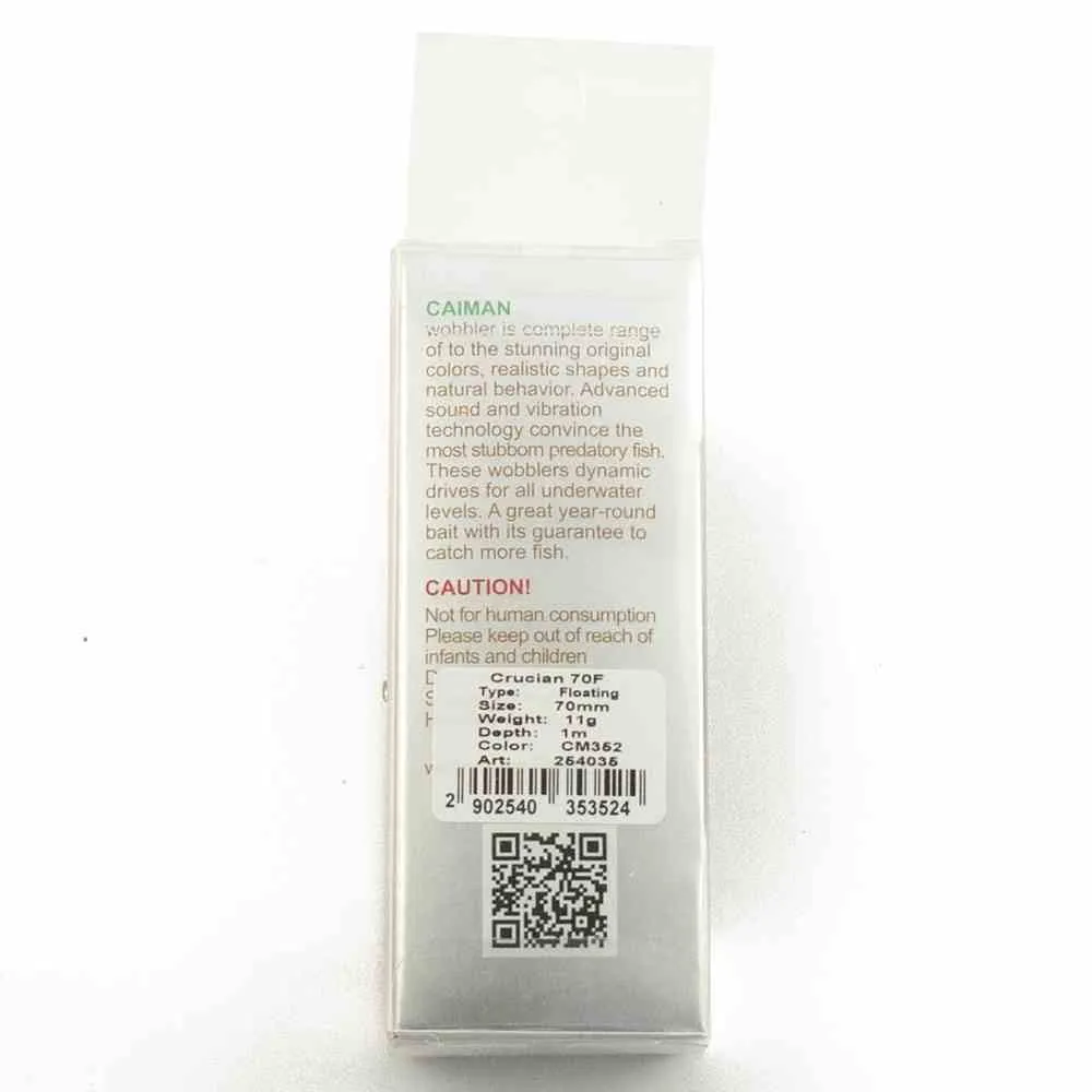 Воблер Caiman Crucian 70F 11g 1м цвет СМ352