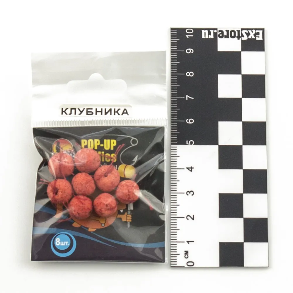 Бойлы плавающие "Мечта рыболова" Клубника (20шт в упак)