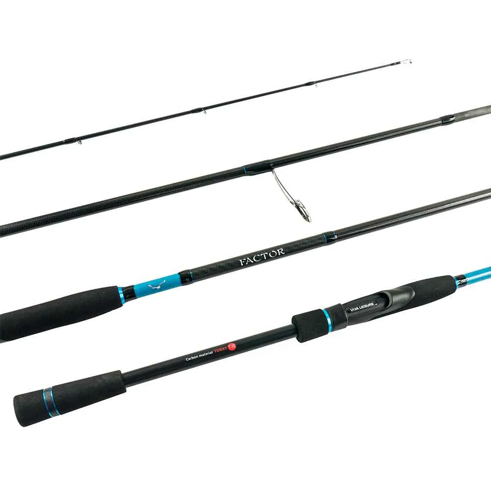 Спиннинг Viva Factor max 56гр 802H 2,44м