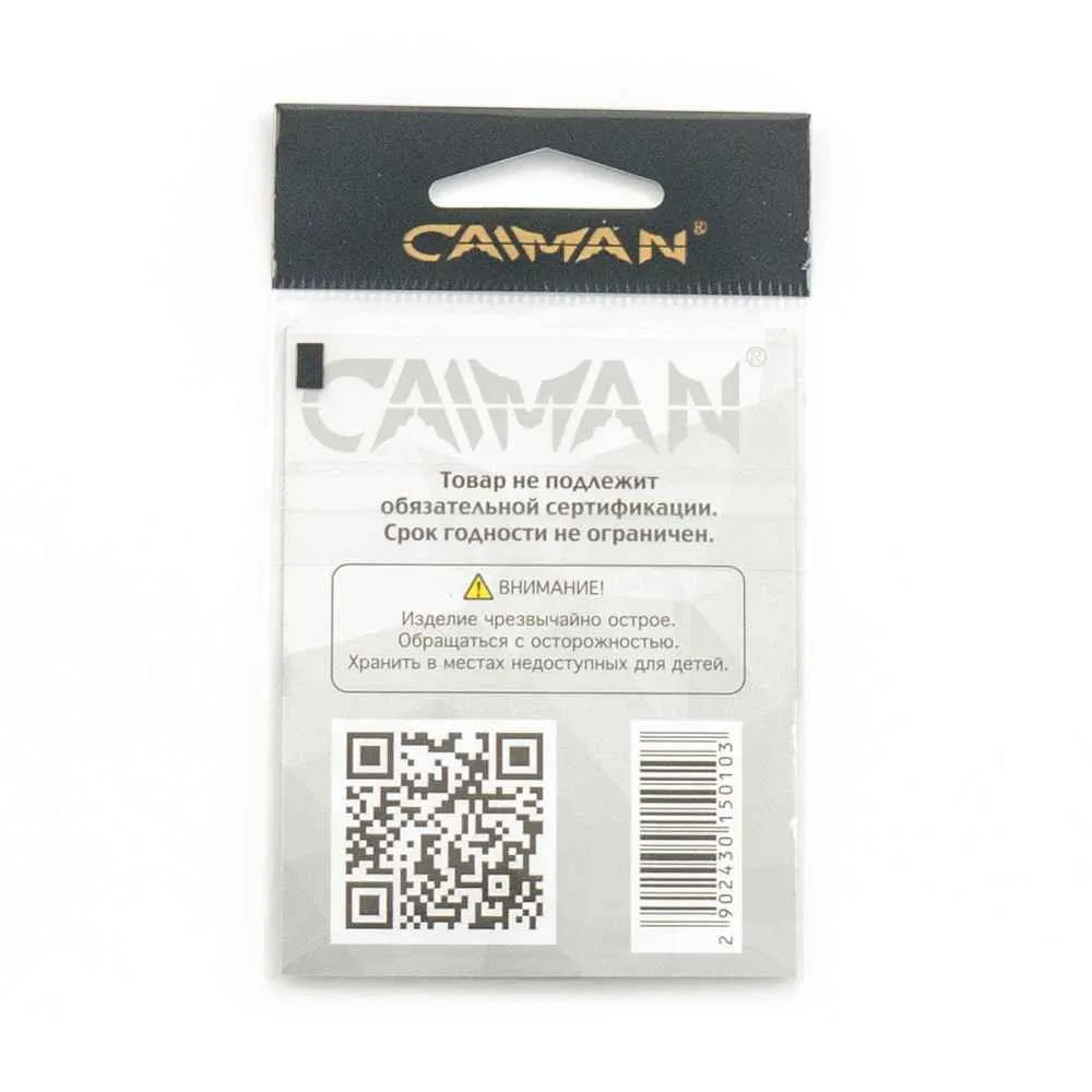 Крючки Caiman Kitsune №1 10850