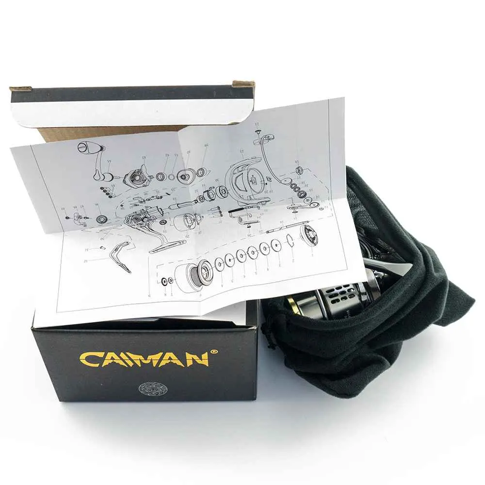 Катушка Caiman Stepls 2000 (5+1ВВ)