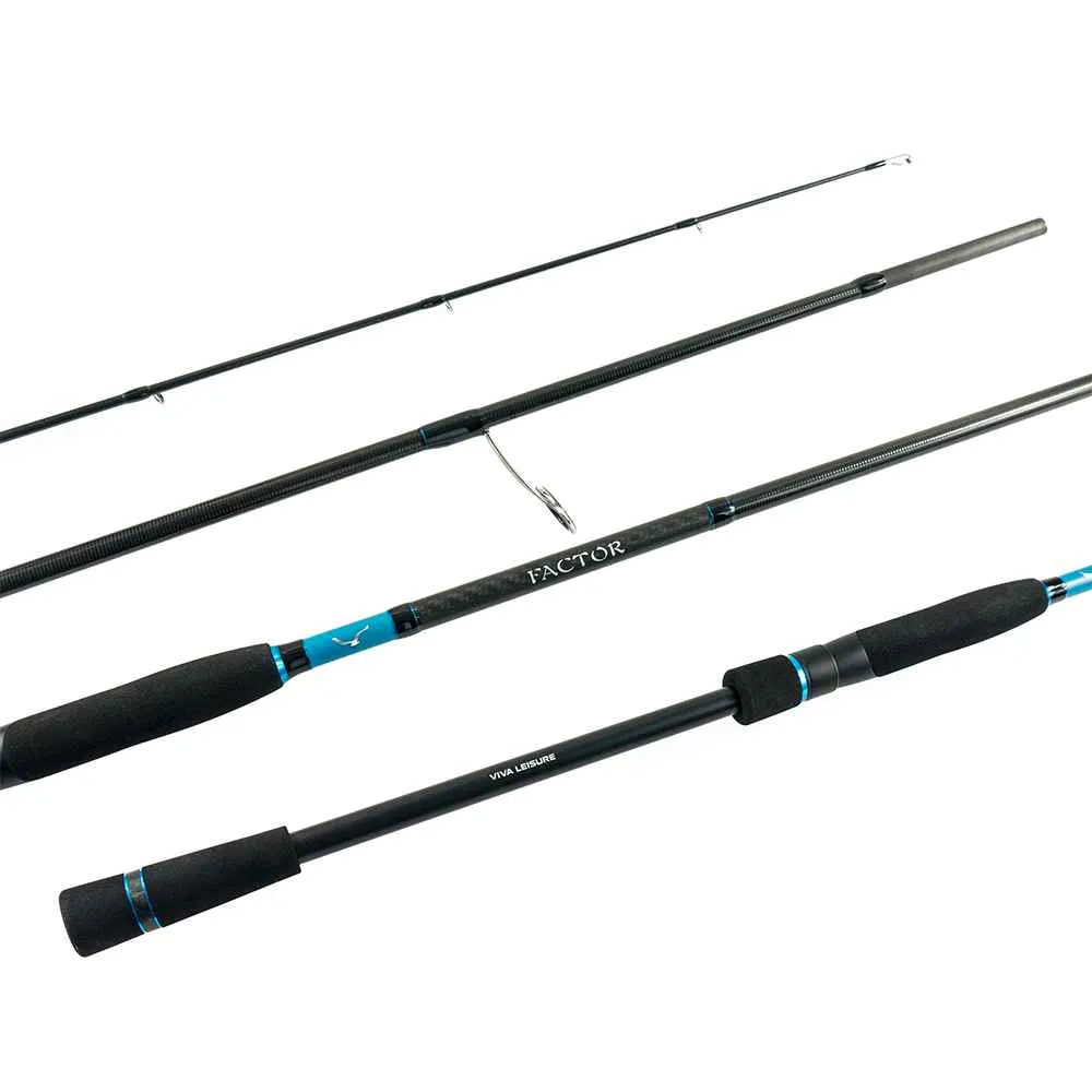 Спиннинг Viva Factor max 84гр 802EHH 2,44м