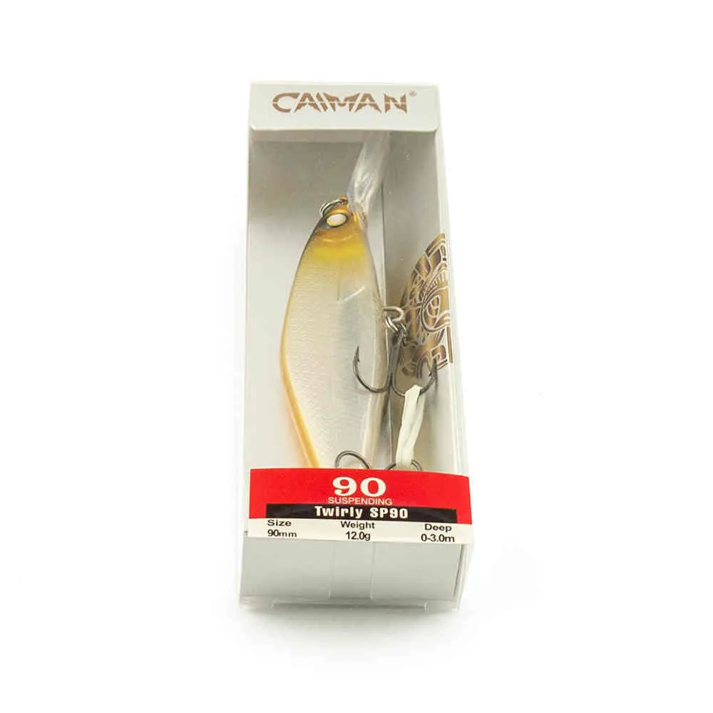 Воблер Caiman Twirly 90SP 12g 3м цвет СМ154