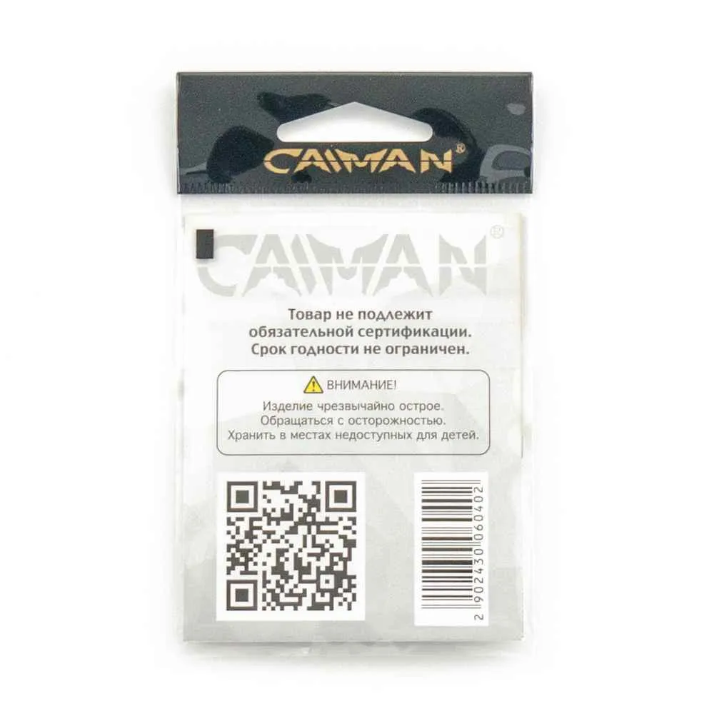 Крючки Caiman Chinu №4 10250