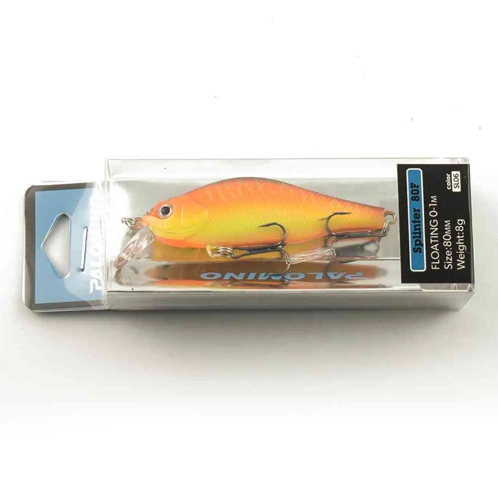 Воблер Palomino Splinter 80F 8гр 0-1м цвет 6