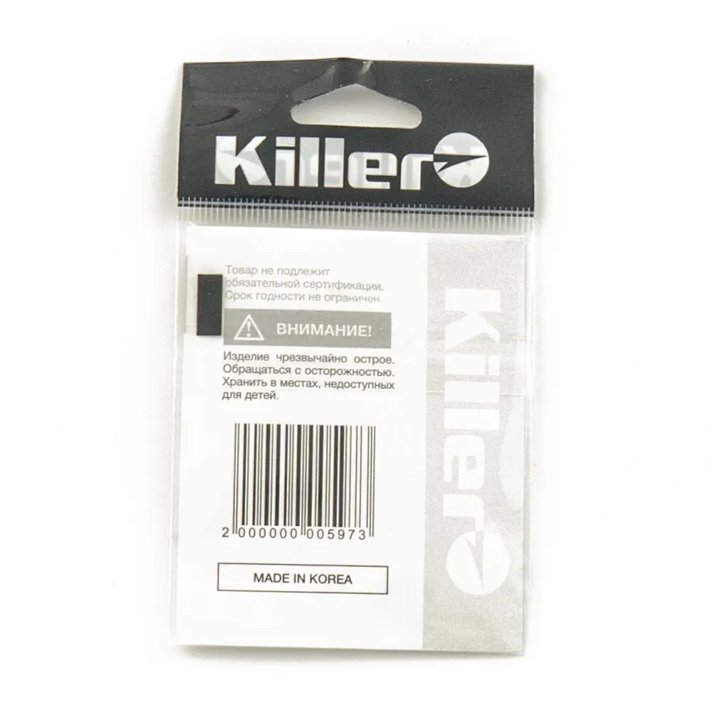 Крючок офсетный Killer Wide range worm № 1