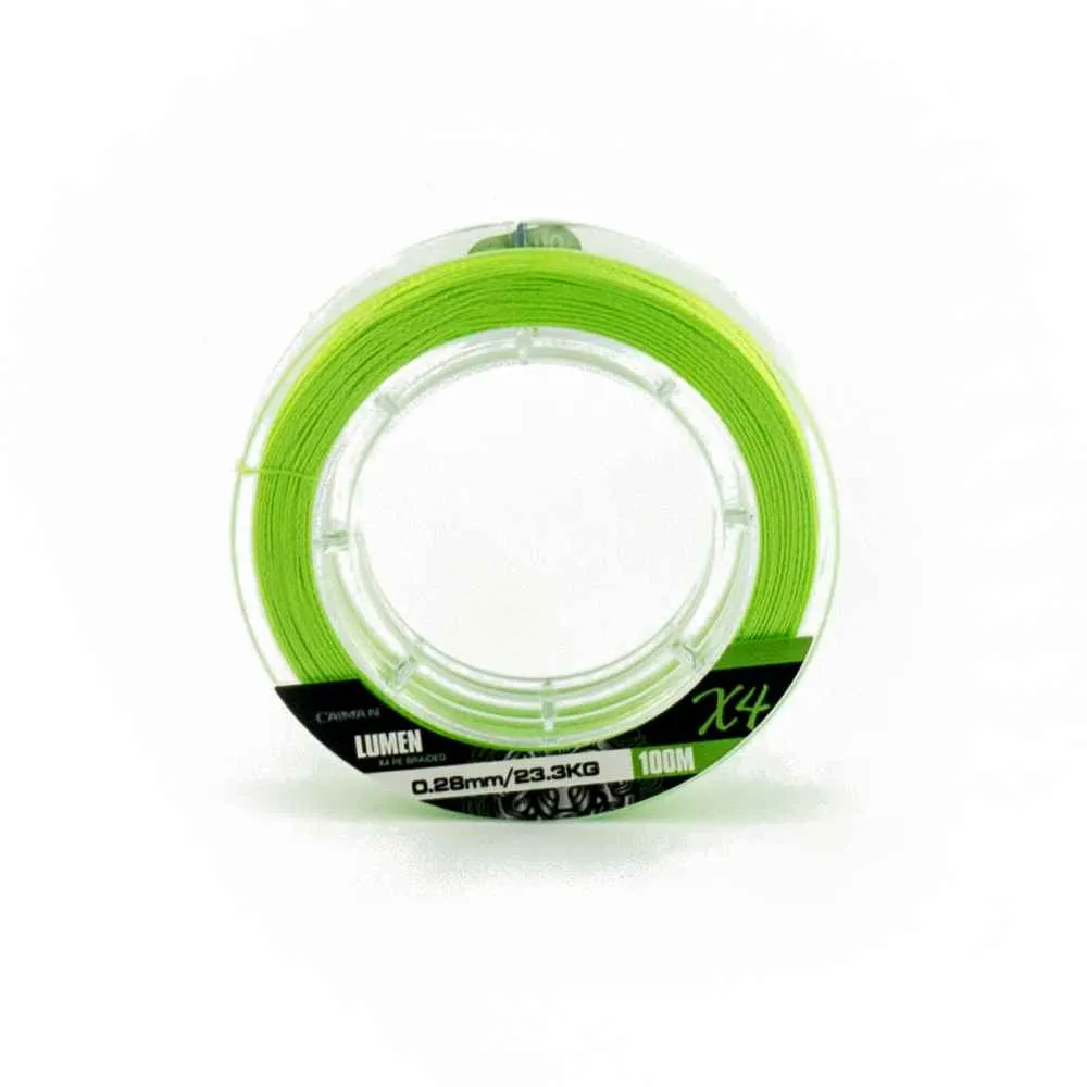 Шнур Caiman Lumen 100м 0,28мм зеленый