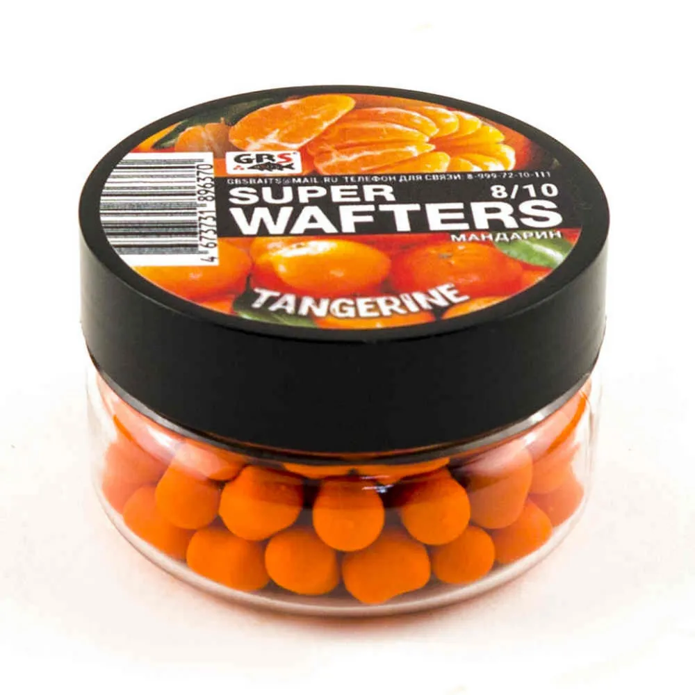 Бойлы нейтральной плавучести (Wafters) GBS Мандарин 8х10мм