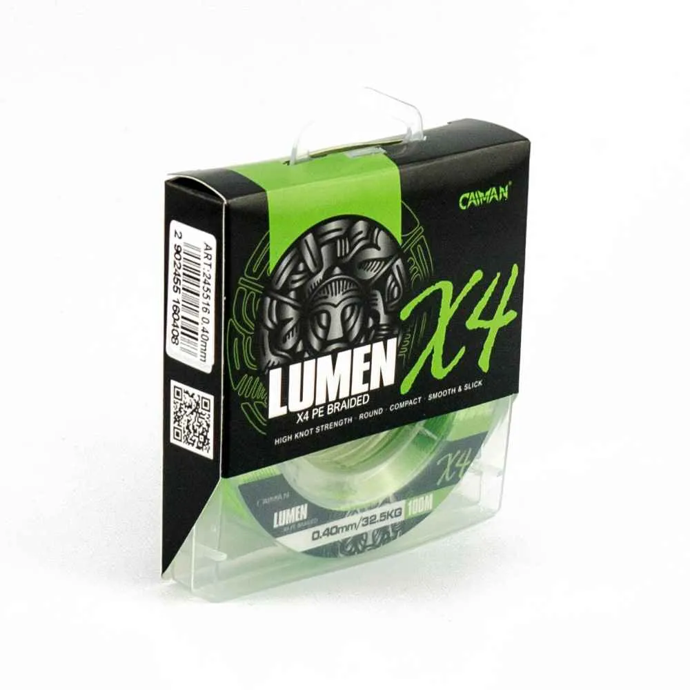 Шнур Caiman Lumen 100м 0,40мм зеленый