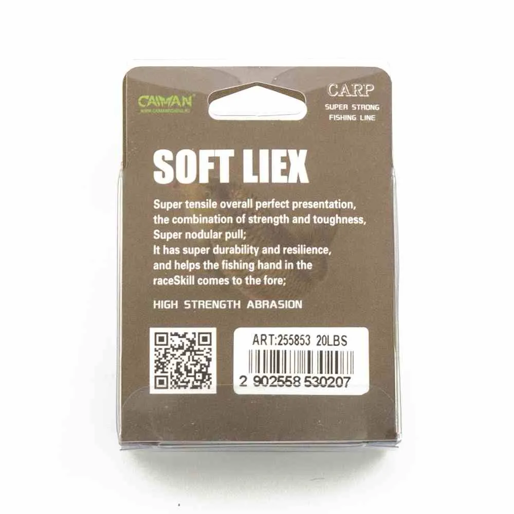 Поводочный материал без оплетки Caiman Soft Flex Dark Green 10m 20lbs 255853