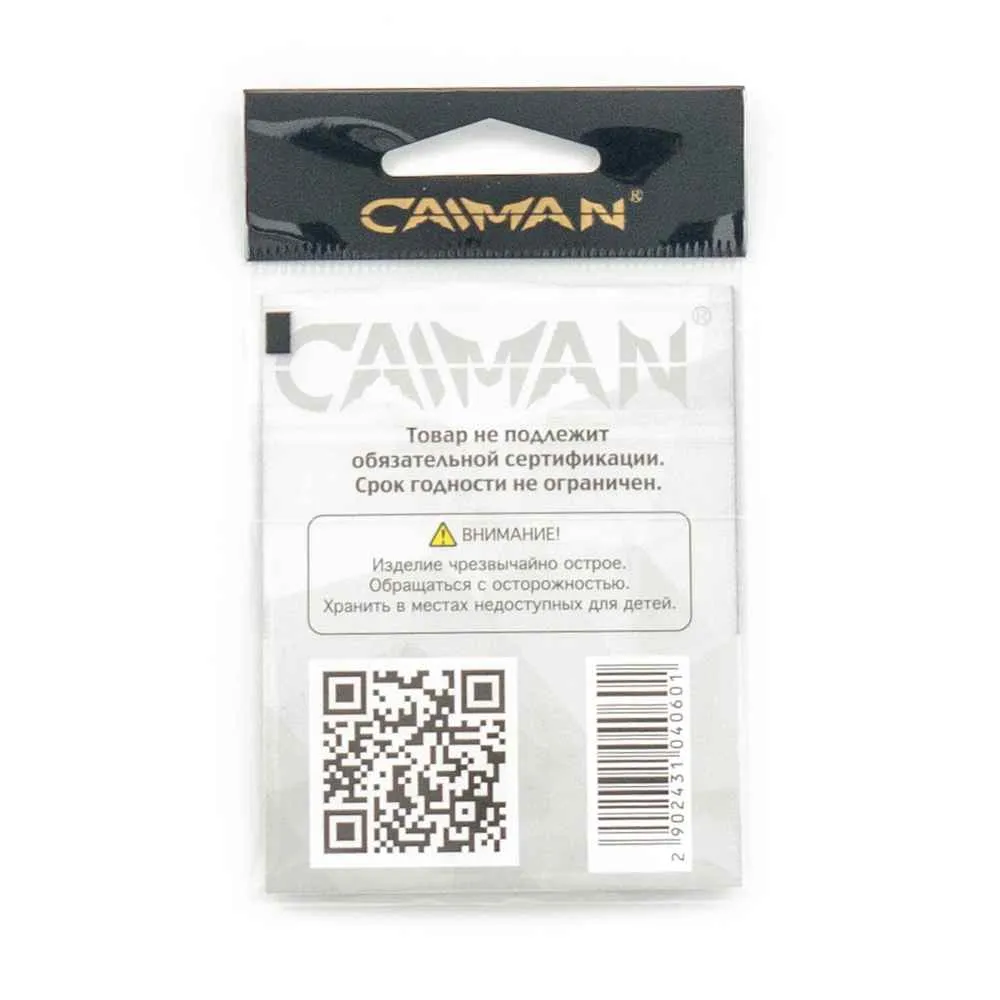 Крючки Caiman CarpTeflon №6 12600