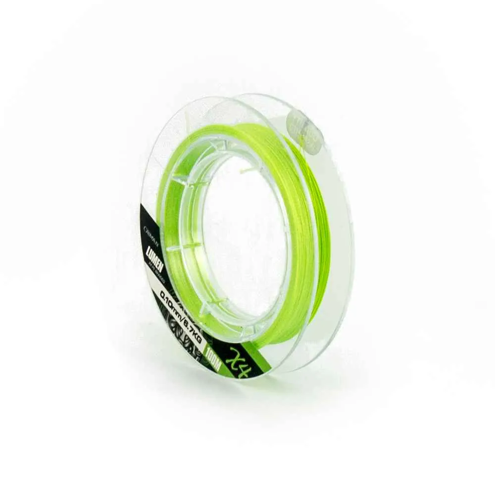 Шнур Caiman Lumen 100м 0,10мм зеленый