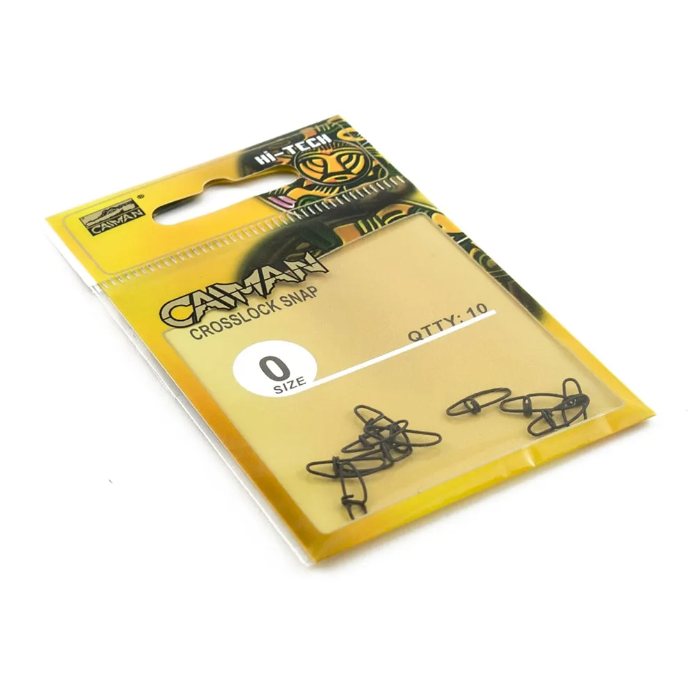 Застёжка Caiman 216029 Black mat #0 10шт/уп 