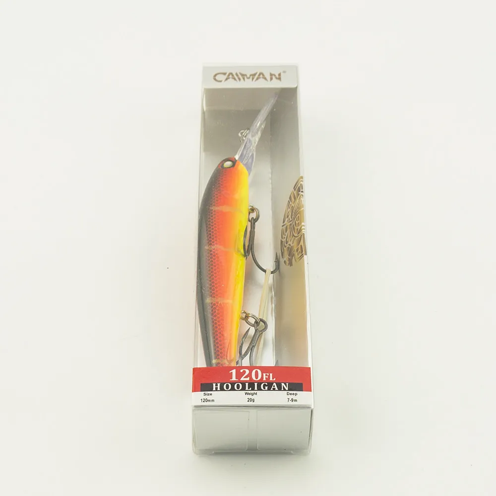 Воблер Caiman Hooligan 120F 20g 1,5м цвет СМ306