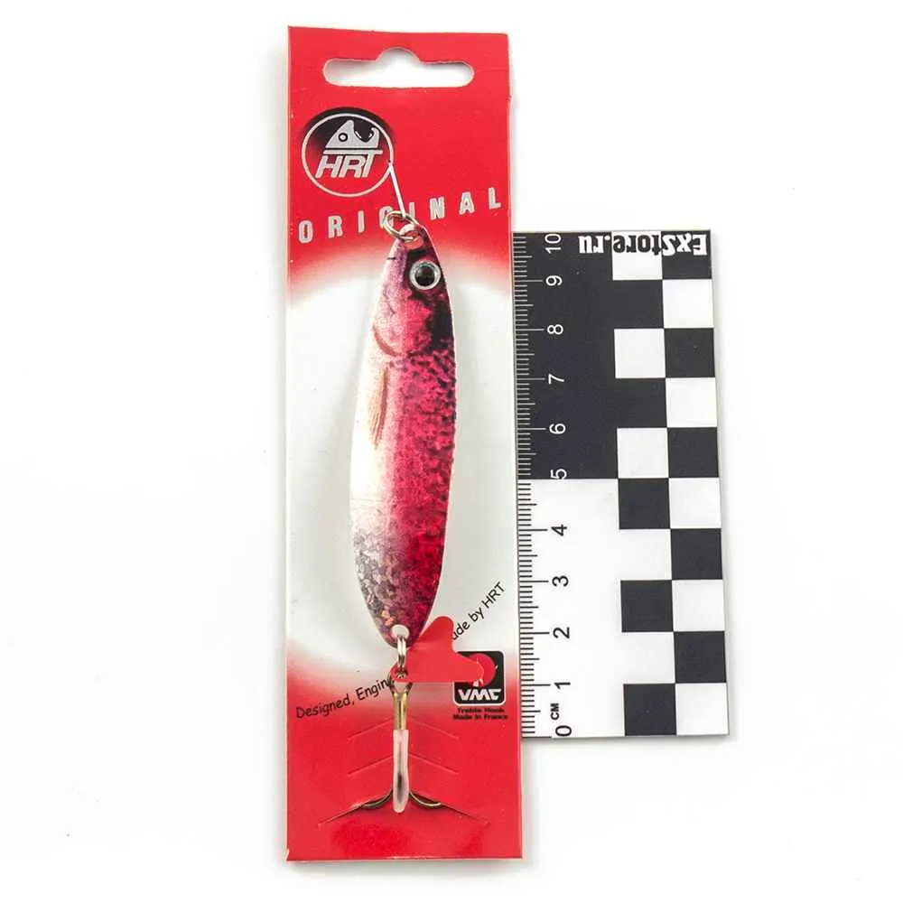 Блесна колеблющаяся HRT(Польша) Slim #11 Натуралка розовый 22гр