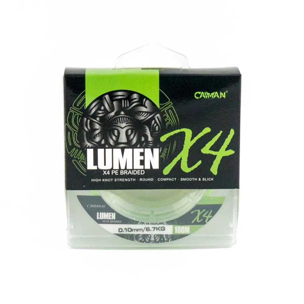 Шнур Caiman Lumen 100м 0,10мм зеленый
