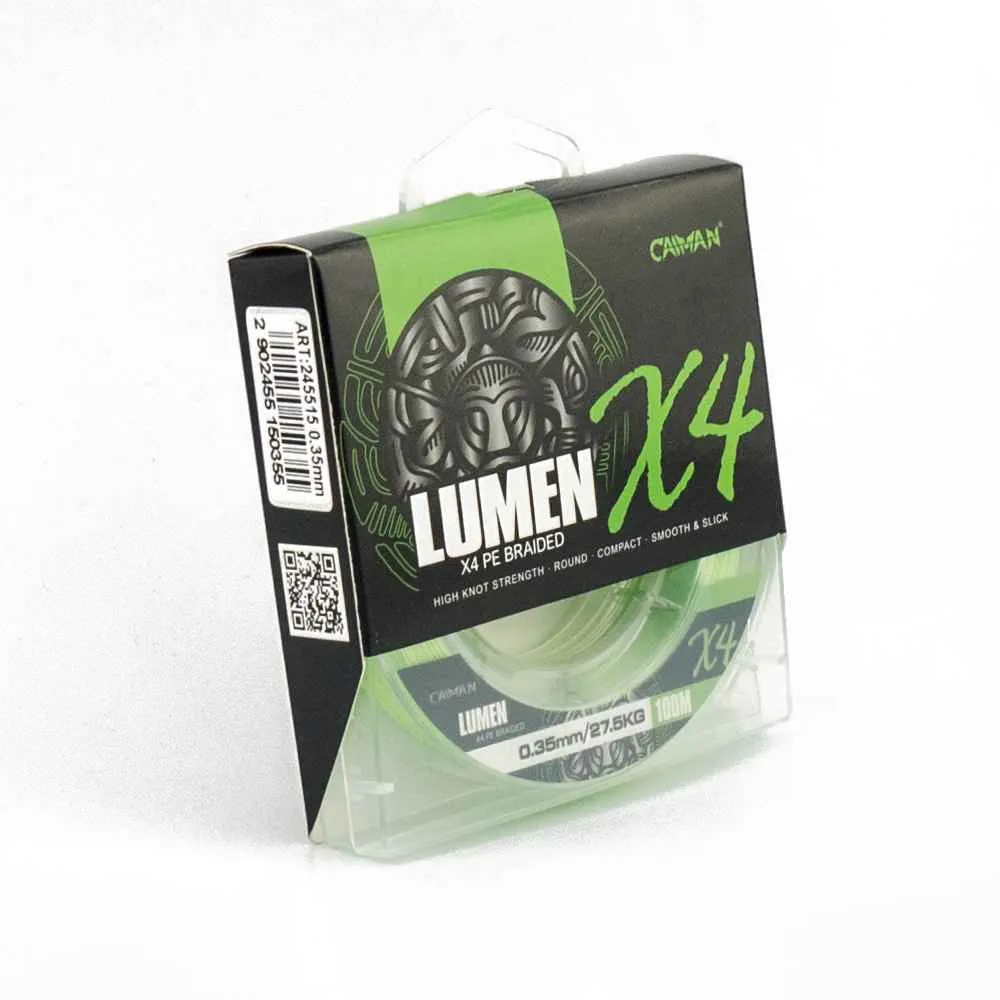 Шнур Caiman Lumen 100м 0,35мм зеленый