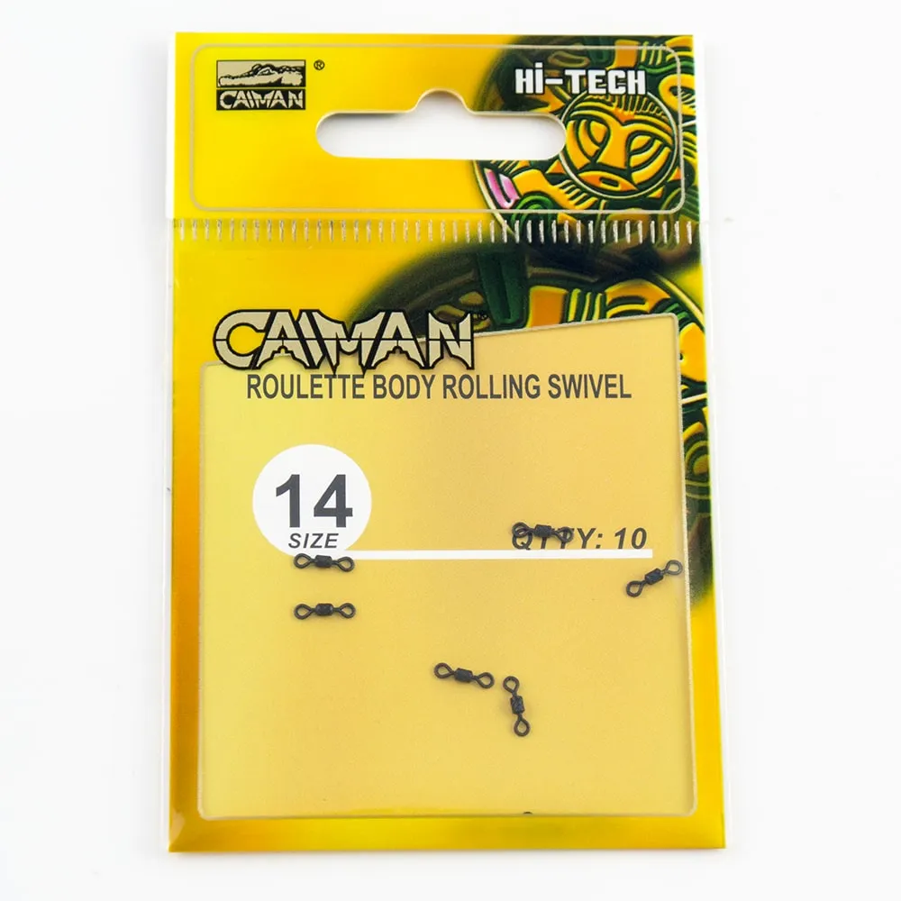 Вертлюг Caiman 60001 №14 10шт/уп 