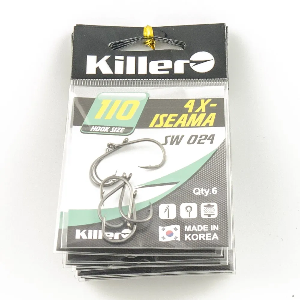 Крючок Killer 4Х-Iseama № 1/0
