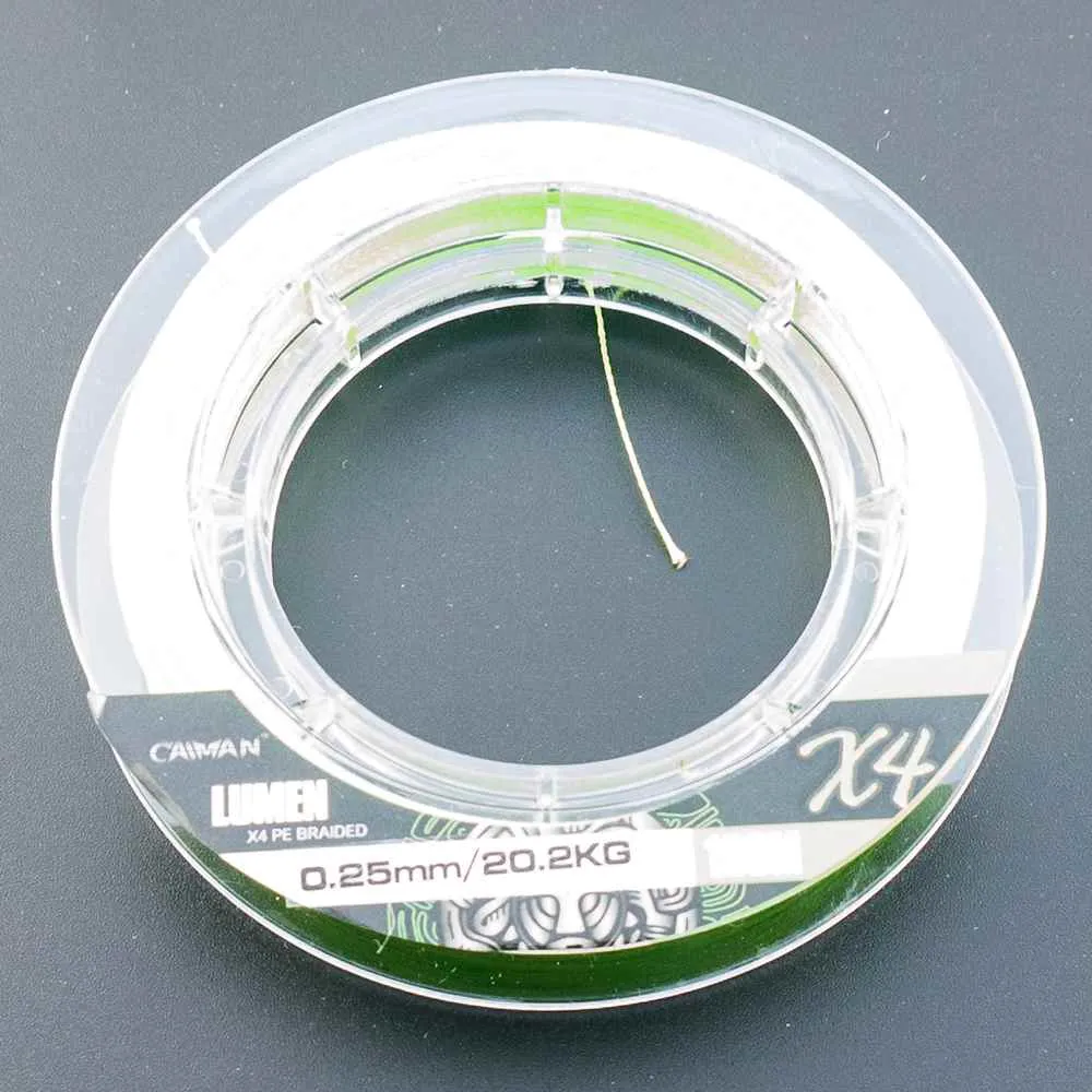 Шнур Caiman Lumen 100м 0,25мм зеленый