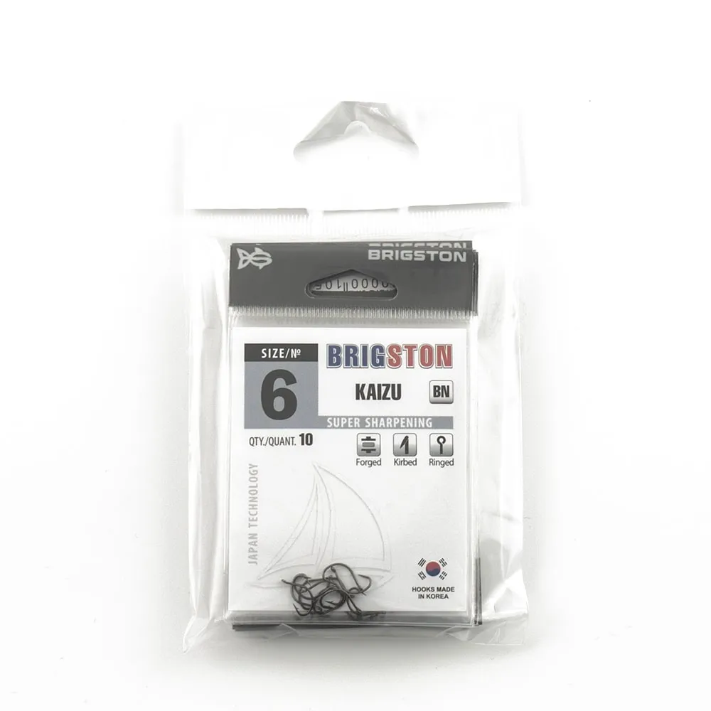 Крючок Brigston Kaizu BN № 6 ( уп. 10 шт.)
