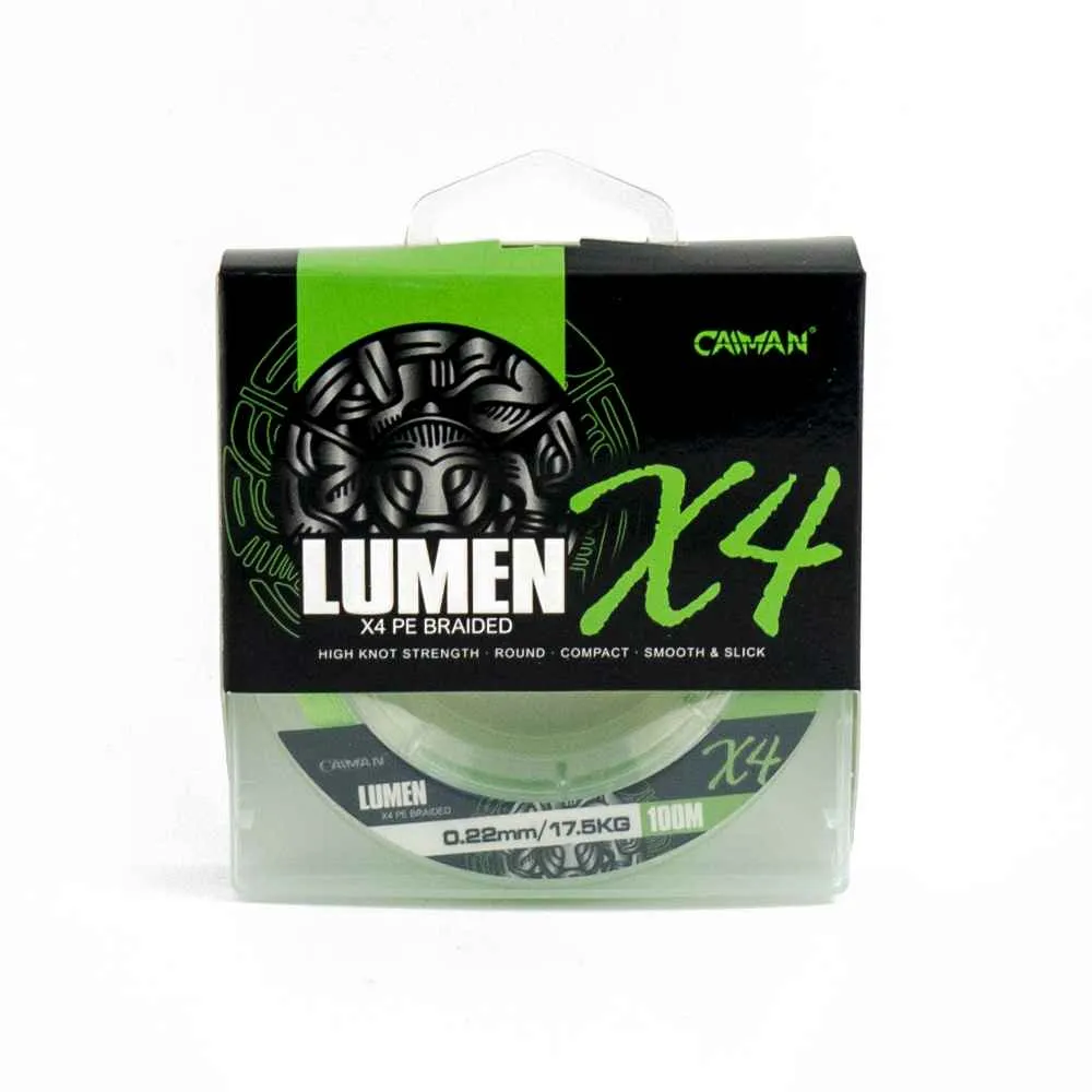 Шнур Caiman Lumen 100м 0,22мм зеленый