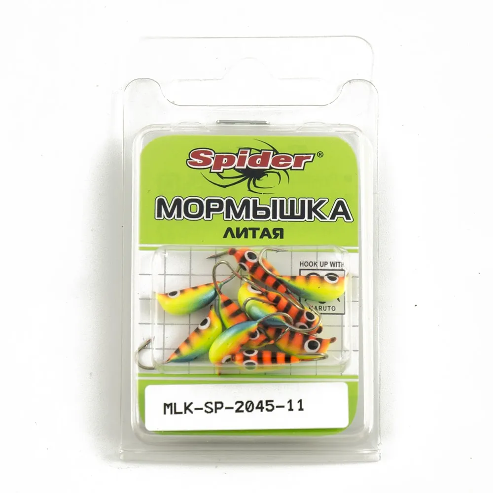 Мормышка вольфрамовая Spider Рижский банан с ухом 4,5 мм 11