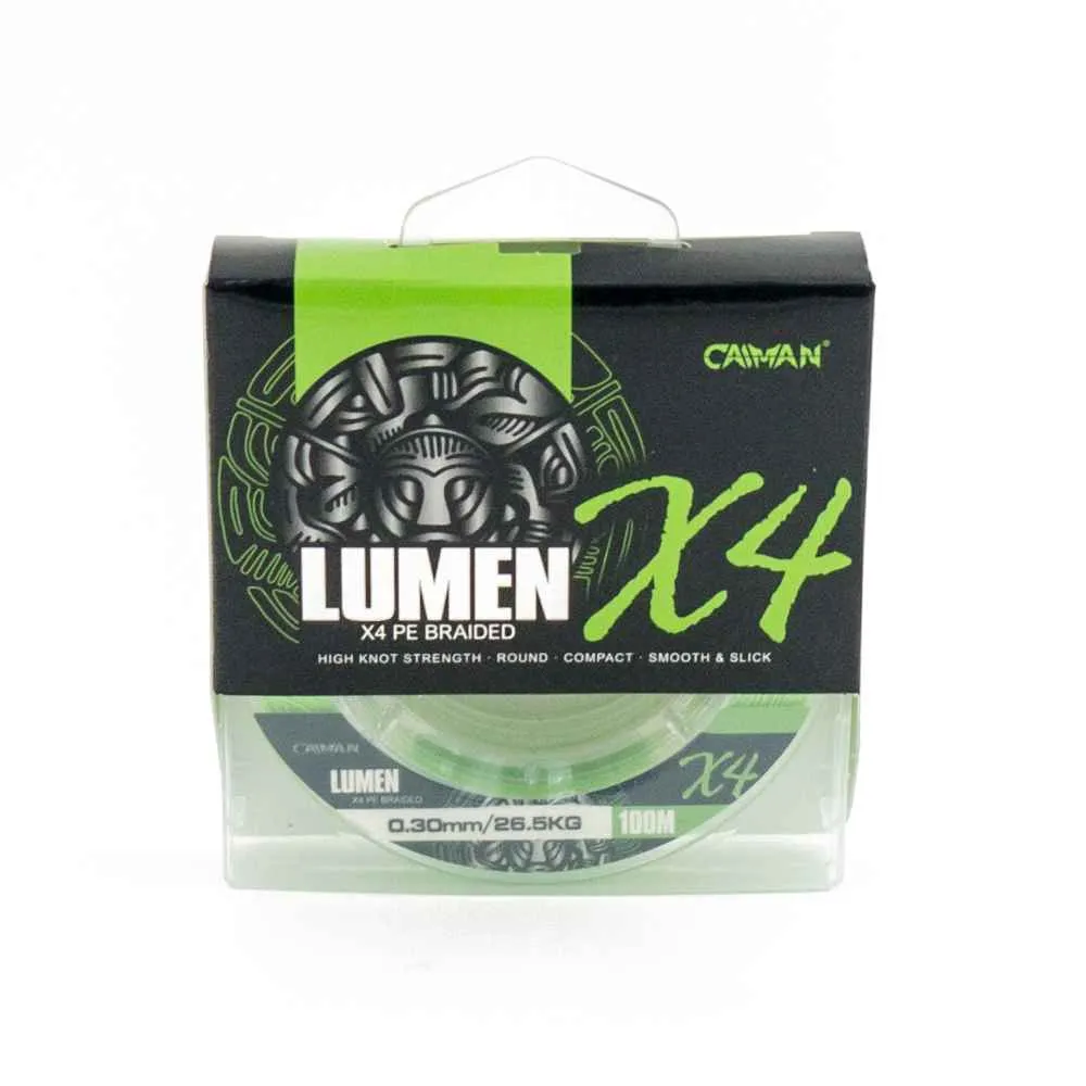 Шнур Caiman Lumen 100м 0,30мм зеленый