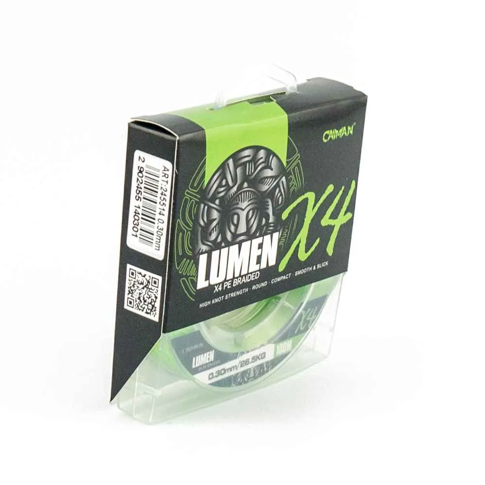 Шнур Caiman Lumen 100м 0,30мм зеленый