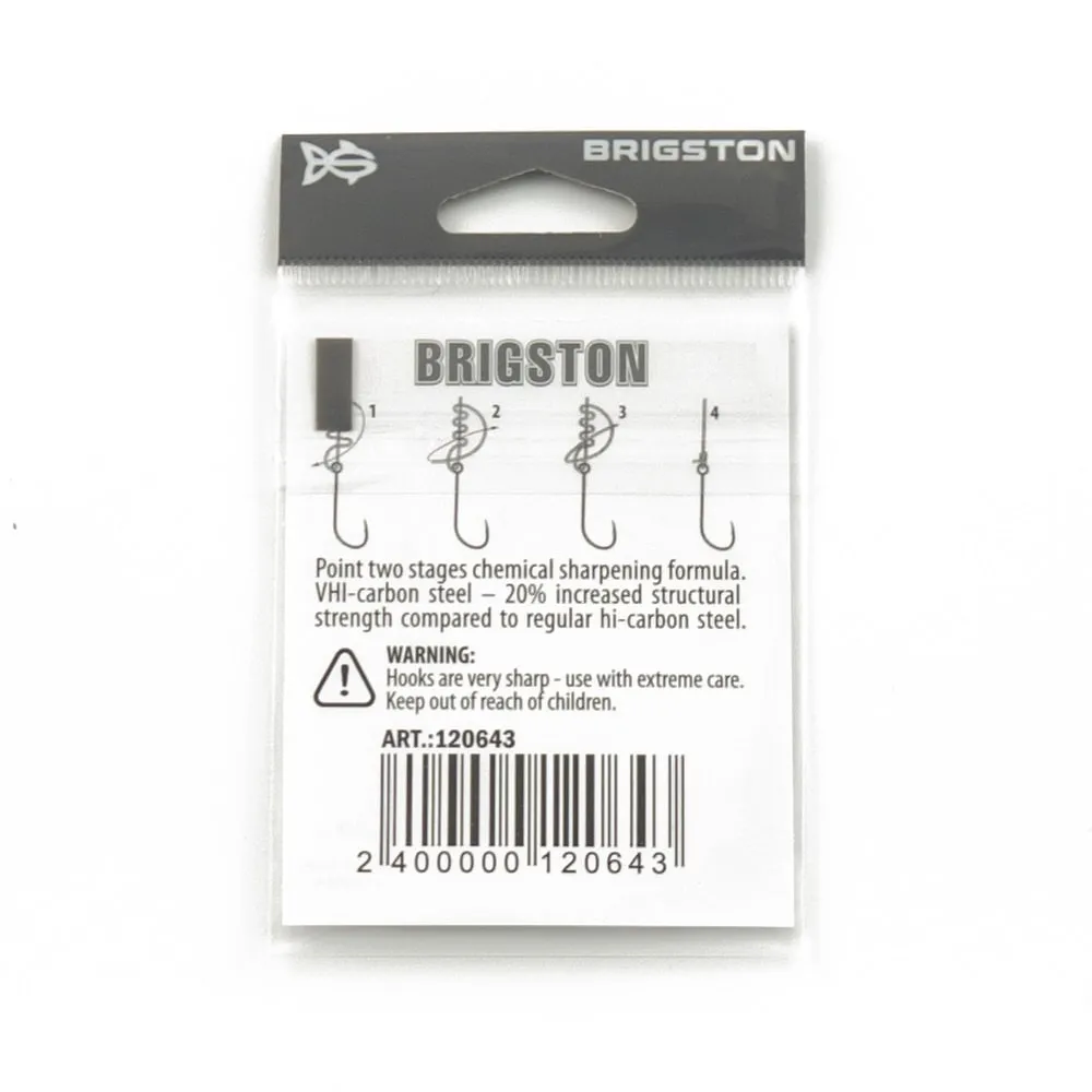 Крючок Brigston Keiryu Red № 7 ( уп. 5 шт.)