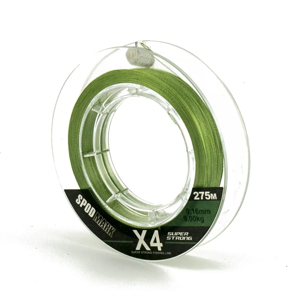Шнур Caiman Spod&Mark 275м 0,16мм зеленый