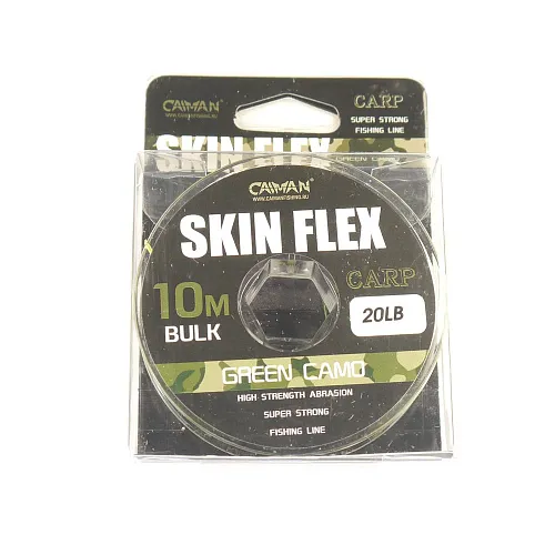 Поводочный материал Caiman Skin Flex в оплетке Камуфляж 10m 20lbs 215866