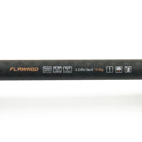 Спиннинг Flamingo Scorpion телескопический 2,4м 15-40гр
