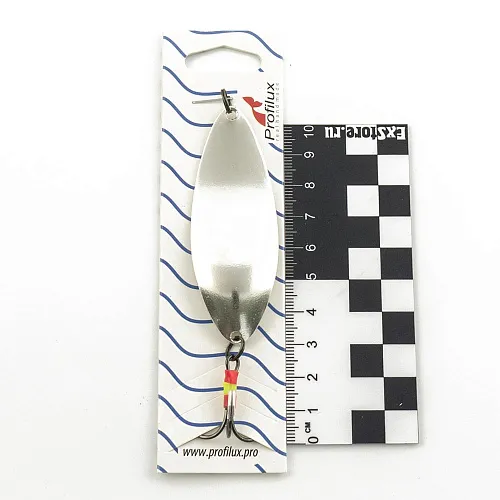 Блесна колеблющаяся Profilux Карсар 21гр цв. 01 серебро (5 шт в упак.)