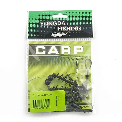 Монтаж Palomino "супер карась" 289-1 - 20g (10 шт в упак)