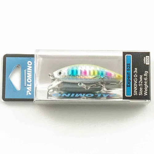 Воблер Palomino Expert 52мм 6,8гр sinking 0-3м цвет 9