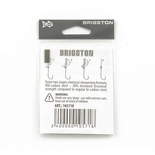 Крючок Brigston Maruseigo - 1 BH BN №11 ( уп. 7 шт.)