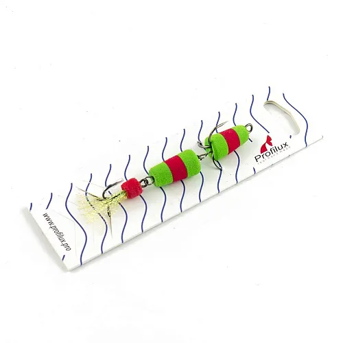 Мандула Profilux "Classic" 2Х цв 09 зеленый-красный-зеленый